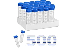 Biologix 50ml Centrifuge Tubes Racked-Flat Seal, Polyethylene, Sterile,25/Rack, 500/Case