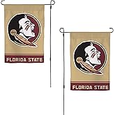 Desert Cactus Florida State University FSU Garden Flag – 19 x 12 inch Florida State Seminoles Banner, For Outdoor Display and Events (Design B)