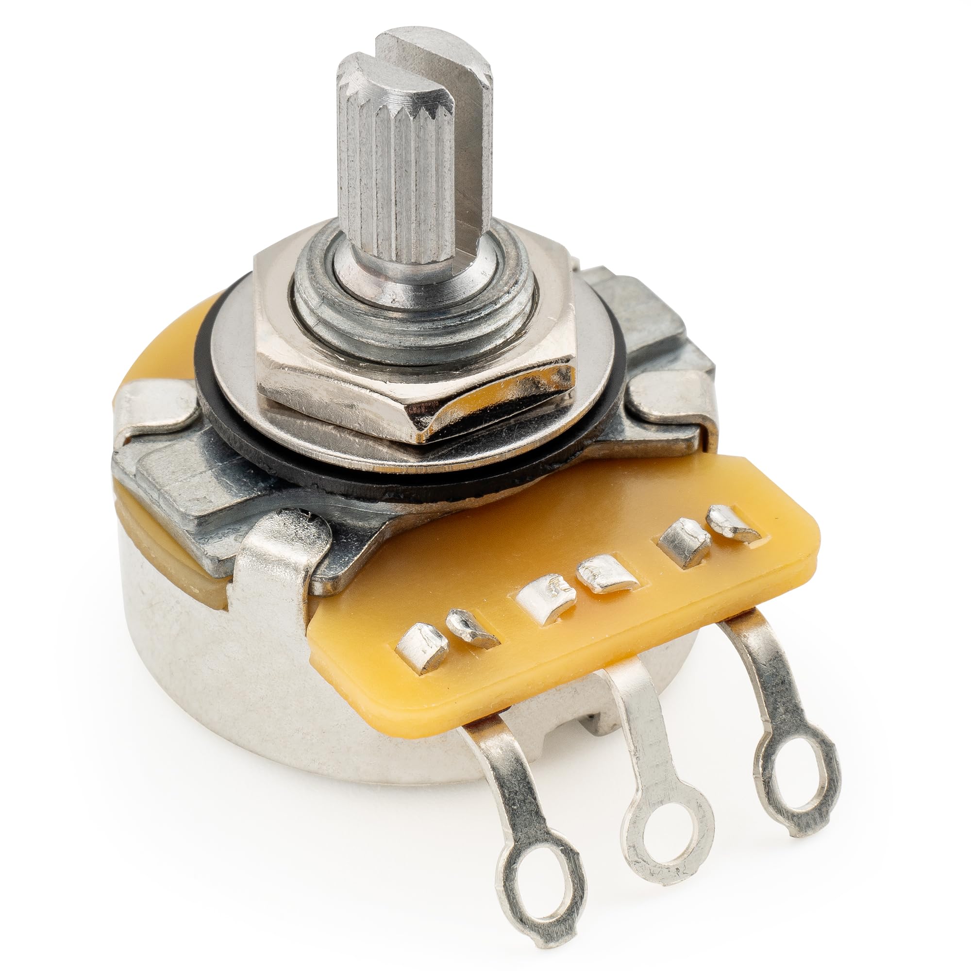 CTS 450 B250K Pot Short Split Shaft 1/4 Inch 10% Linear Taper Potentiometer for Electric Guitar Bass