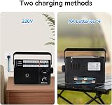 Retekess TR633 Battery Radio Portable AM FM with External Antenna view 3
