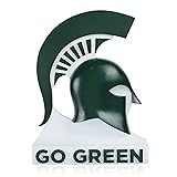 College Bronze Michigan State Spartans MSU Figurine