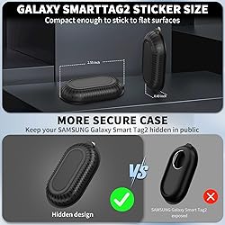 2 Pack Adhesive Case for Samsung Galaxy SmartTag2