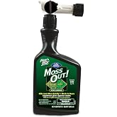 Lilly Miller Moss Out for Lawns Ready-to-Spray, 32 Ounces | Works in hours, liquid iron for grass, use on lawn or turf only