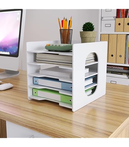 Comix Soporte Elevador Para Monitor De Malla Metálica Con 2 Cajones Con Tablero De Alta Calidad Organizador De Escritorio Para Computadora