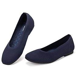 Frank Mully Womens Square Toe Flat Shoes