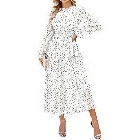 Maison Jules Womens Printed Smocked Fit & Flare Dress, Blue, X-Small at  Amazon Women's Clothing store