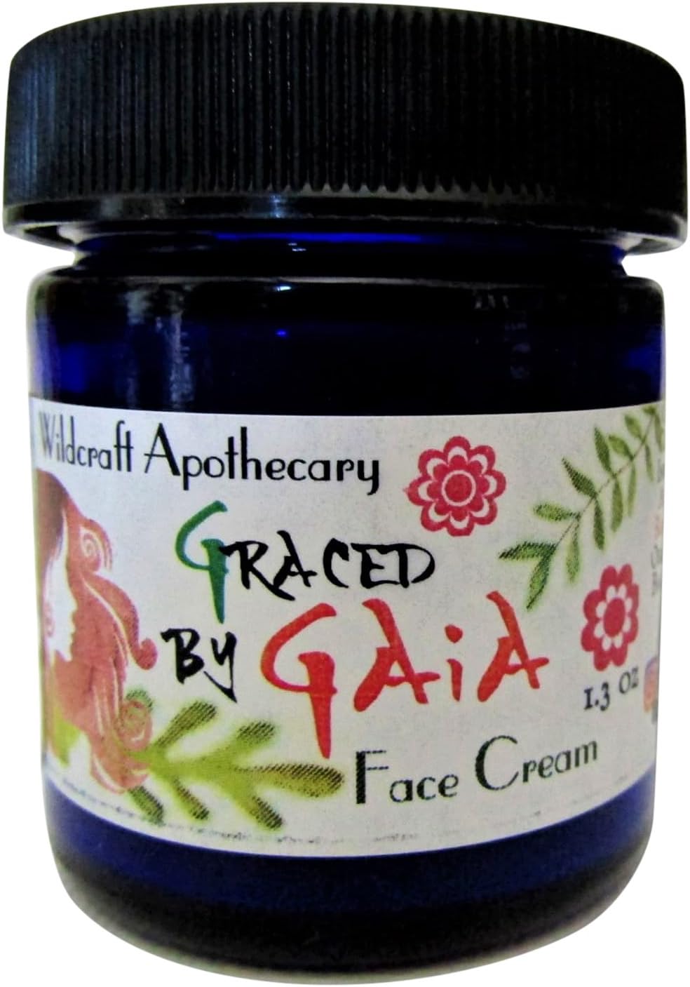 WILDCRAFT APOTHECARY Graced by Gaia Organic and Vegan Green Tea, Jasmine and Rose Face Cream