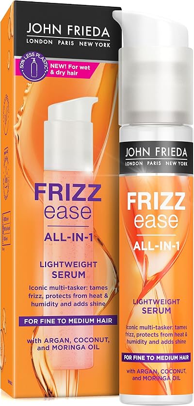 John Frieda Frizz Ease All-in-1 Lightweight Serum 50ml for Fine Hair