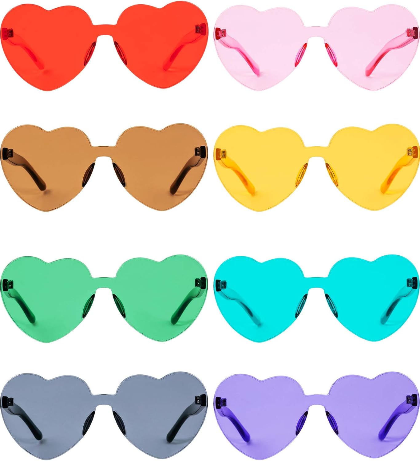 thick rimless glasses