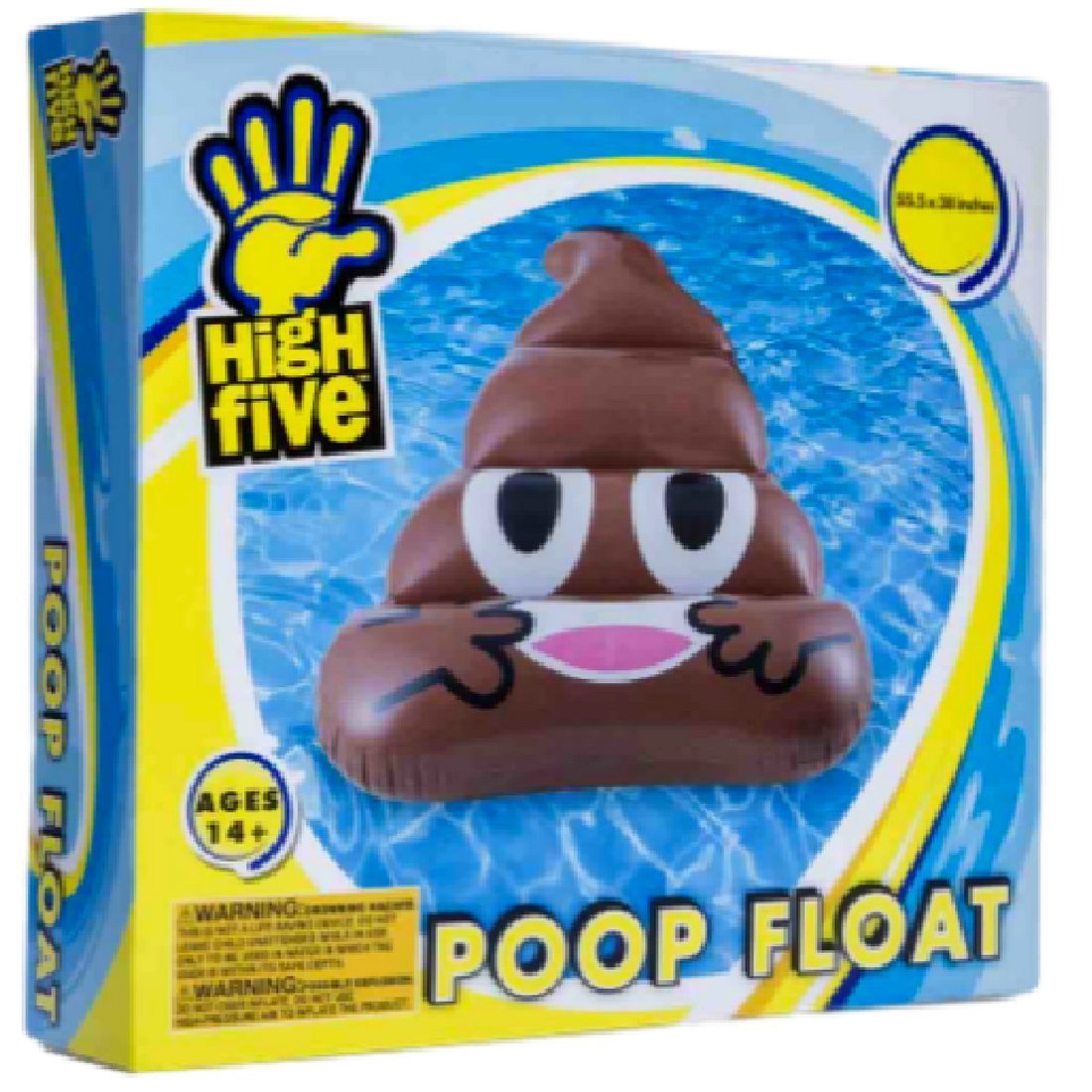 High Five Poop Emoji Float Pool Floater Inflatable Lounger Buy Online