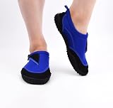 GEEZY Aqua Beach Surf Wet Water Shoes Unisex Neoprene Boots Black Blue Adult 10 view 5