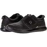 Propet Mens Viator Strap Slip On Sneakers Shoes Casual - Black