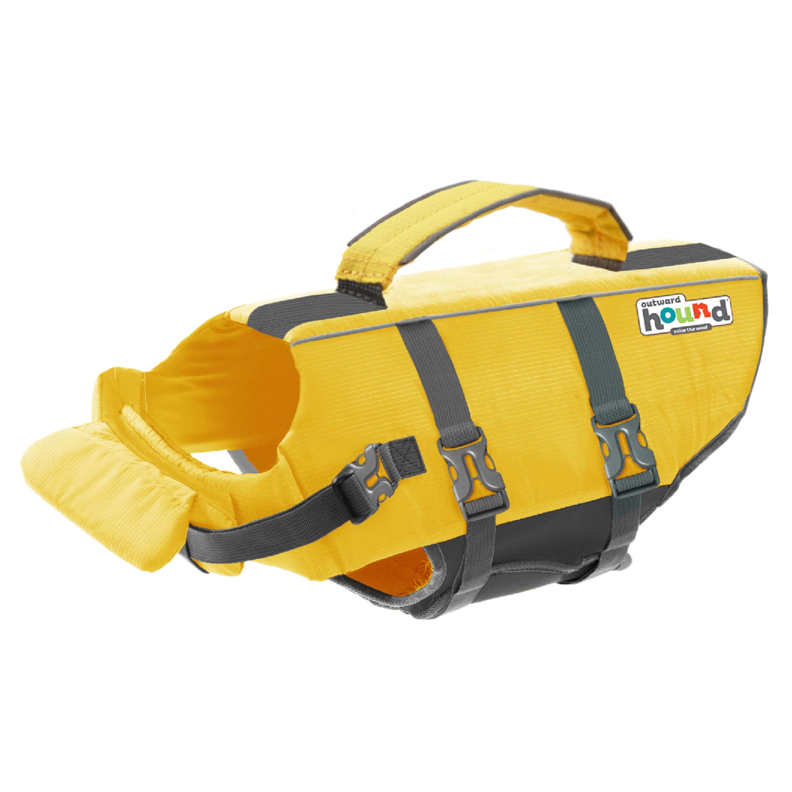 Outward Hound Granby Splash Yellow Dog Life Jacket, XS
