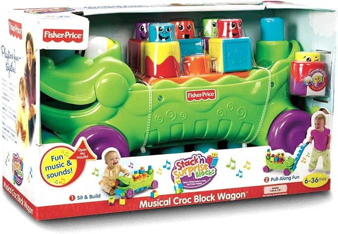 Jouet crocodile fisher price Clearance