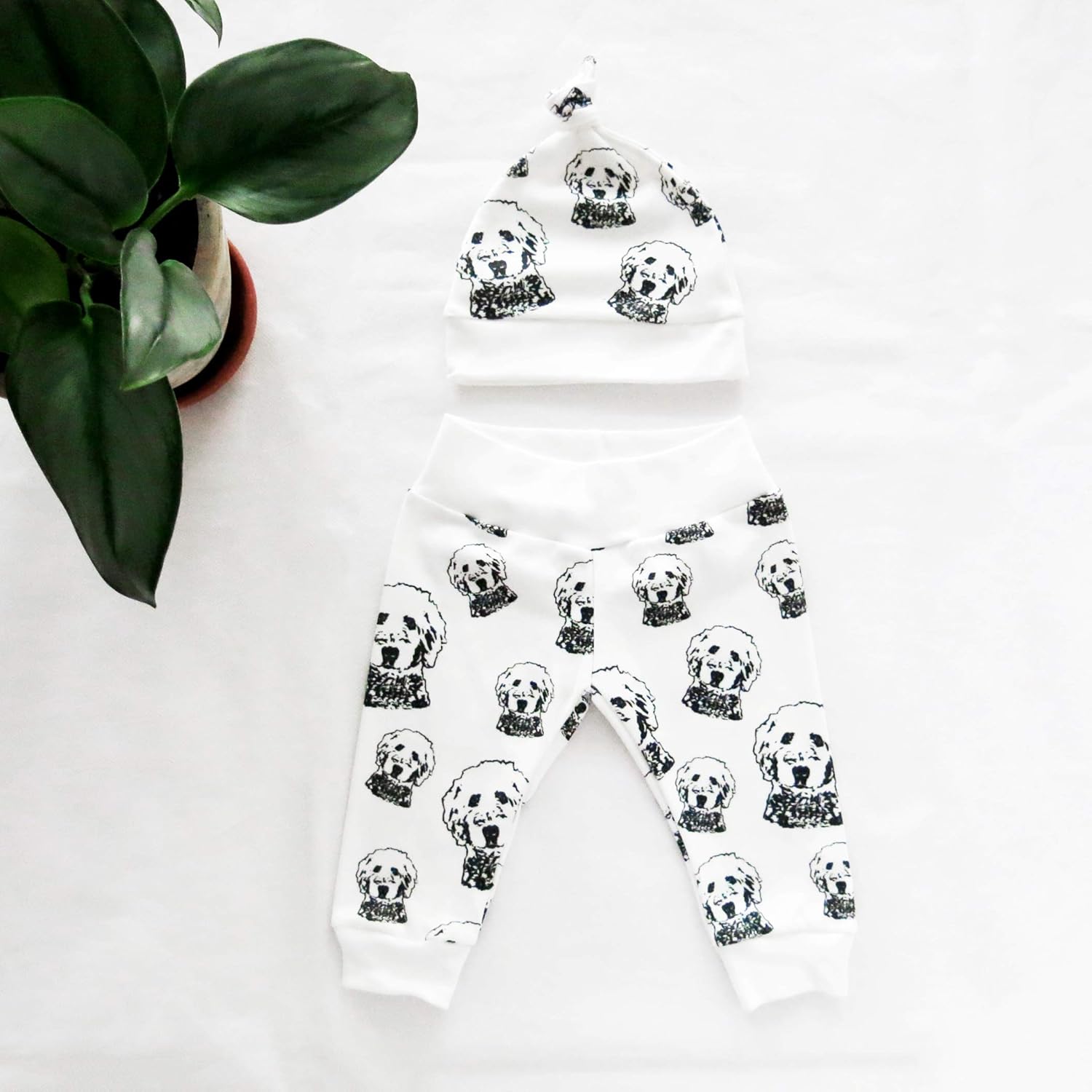 neutral baby leggings