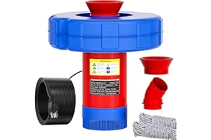 BOFEKTE 15000 GPH Pond Fountain Aerator - Fully Automatic 110V, 750W (1HP) Floating Fountain and Pond Aerator for Large and Small Outdoor Ponds and Lakes - Pond Fountain with 100 Feet Power Cord.