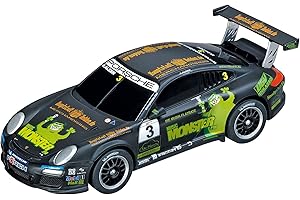 Carrera GO!!! Analog Slot Car Racing Vehicle - 61216 Porsche GT3 Cup Monster FM U.Alzen - (1:43 Scale)