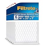 Filtrete 16x25x1 AC Furnace Air Filter, MERV