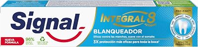 Signal Integral Pasta Dentífrica 8 Clareamento Com ingredientes de origem natural 75 ml x1