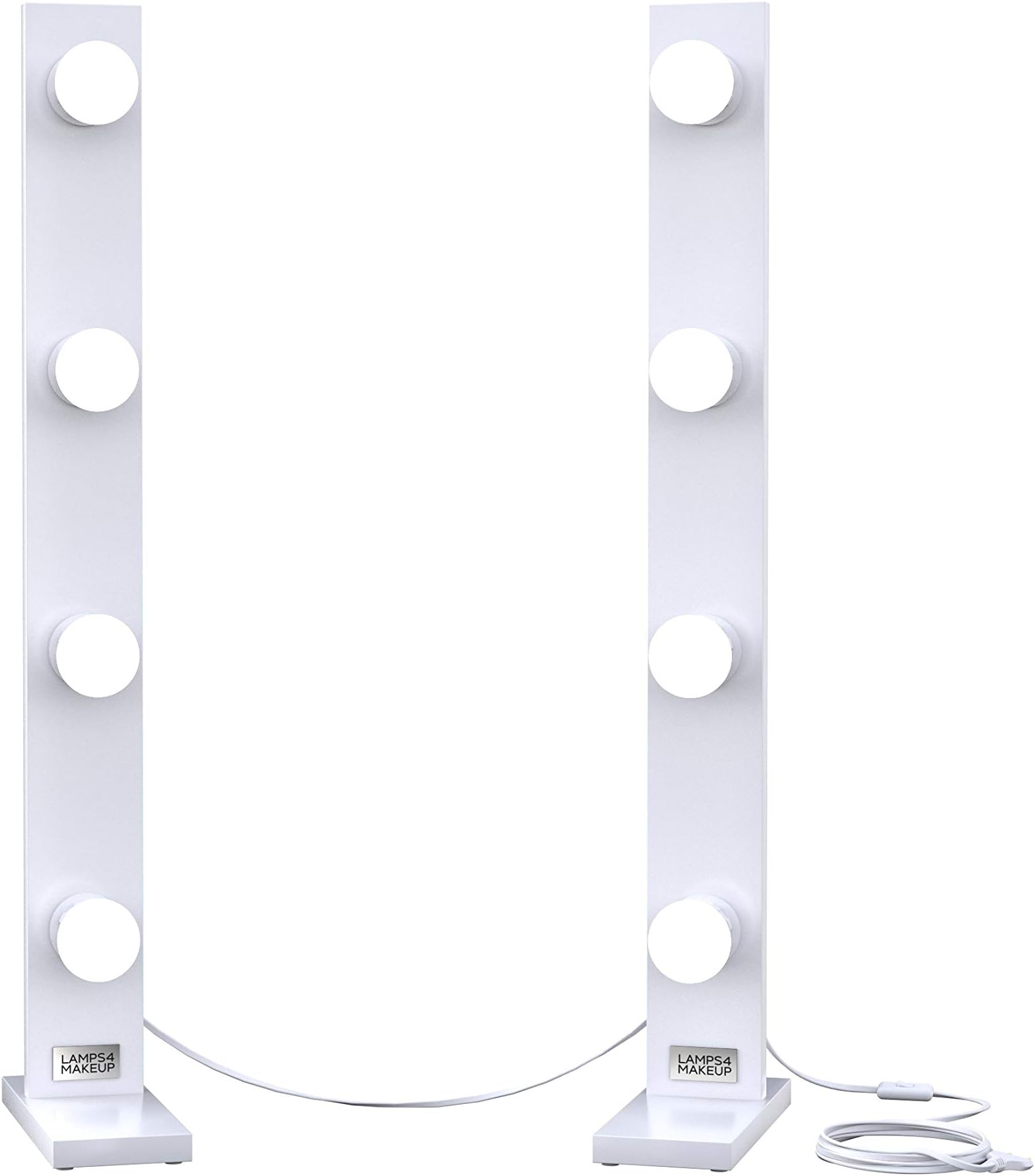 LAMPS4MAKEUP Dressing Table lamps - Hollywood lights for Mirror - Vanity Makeup lights