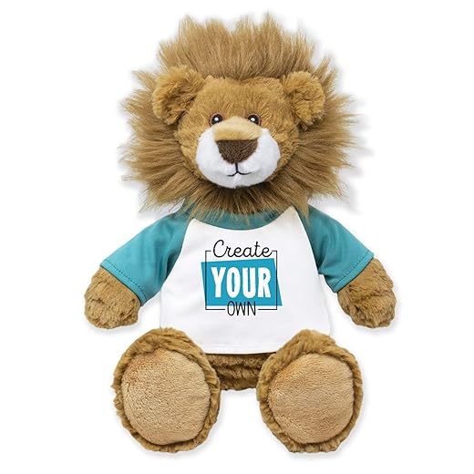 Personalized Ring Bearer Cuddly Lion (other animal options too)