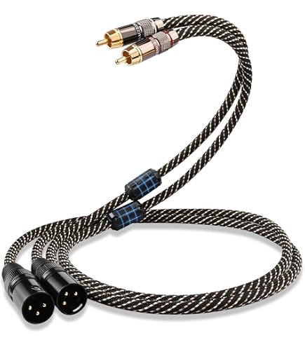 XLR Right-Angle Female to Straight Male Microphone Extension Cable