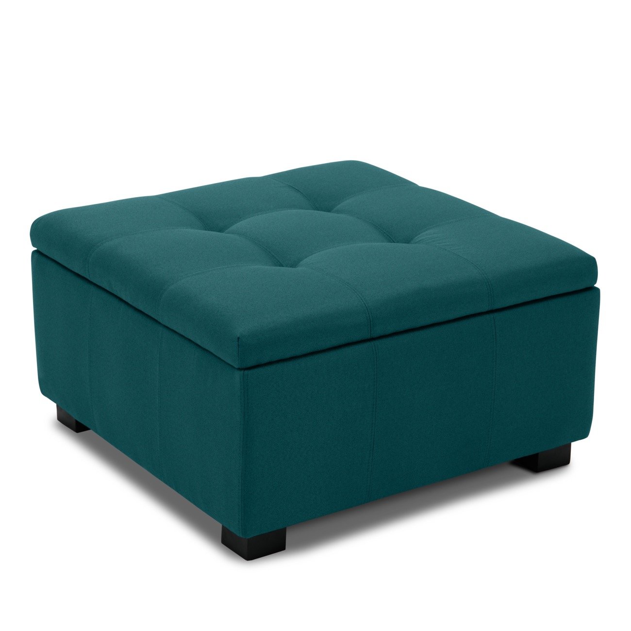 Best Grey Cotton Ottoman With Storage