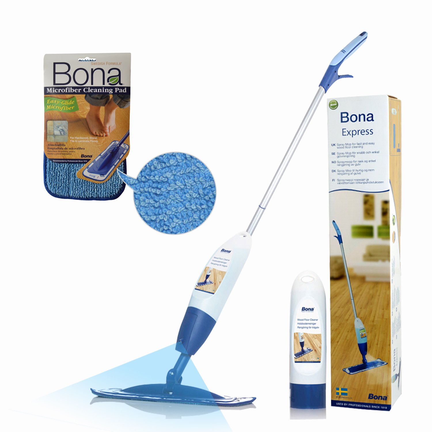 Bona Hardwood Floor Mop Express Amazon Co Uk Kitchen Home