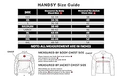 HANDSY Leather Jackets For Men - Leather Motorcycle