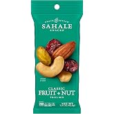 Sahale Snacks Classic Fruit and Nut Trail Mix, 1.5 Oz Grab &amp; Go Bags (18 Packs) - Dry-Roasted Deluxe Mixed Nuts with Apples and Cranberries - Non-GMO, Kosher Trail Mix &amp; Certified Gluten-Free Snacks