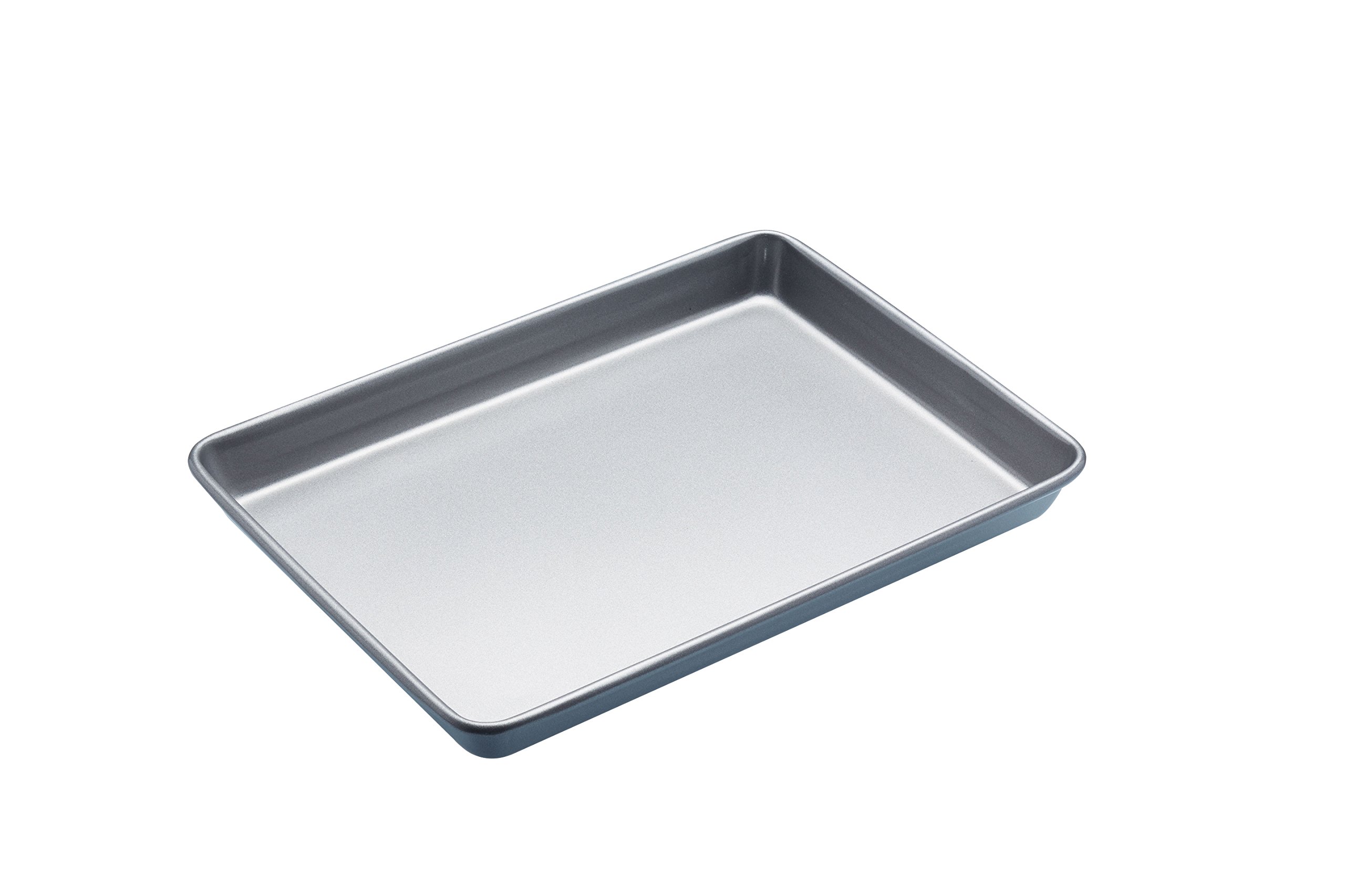 KitchenCraft BAKE PAN Non-Stick Baking Pan, 33 x 24 cm, Silver, Freezer safe, Dishwasher safe, Oven-safe, 0.43 kg