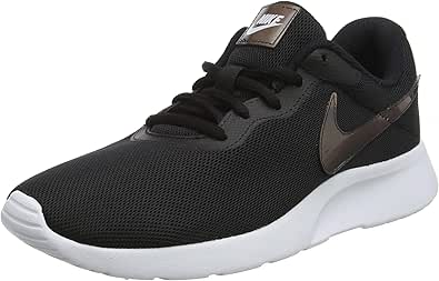 nike black and white tanjun