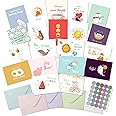 Mr. Pen- Thinking of You Cards with Envelopes, 20 Unique Design, Large 5”x7”, Thinking of You Card, Blank Inside, Greeting Cards Thinking of you, Encouragement Cards, Note Cards with Envelopes