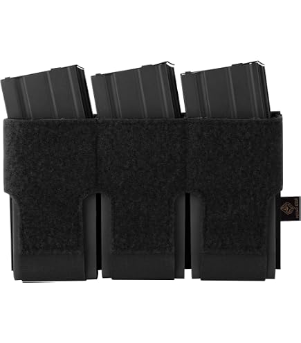 Airsoft M4 M16 Tactical Molle Triple Magazine Pouch New
