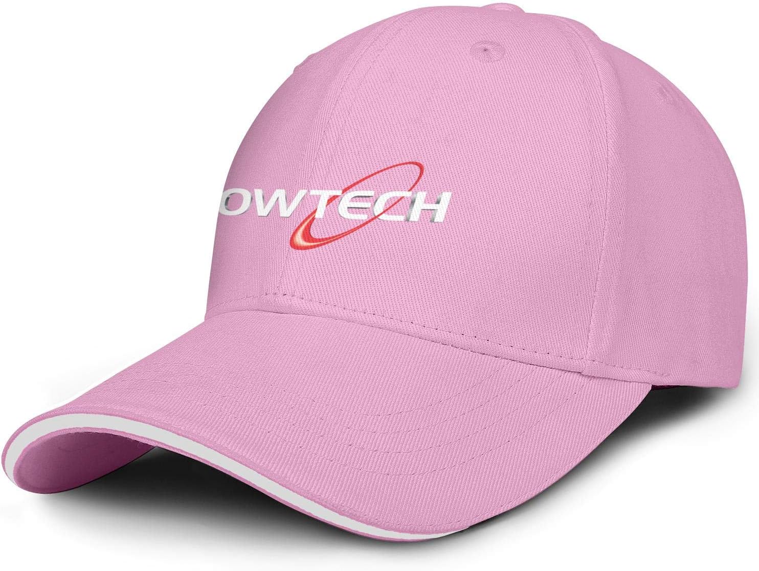 Unisex Men's Baseball Hat Vintage Adjustable Flat Brim BOWTECH-Logo-Flat Cap