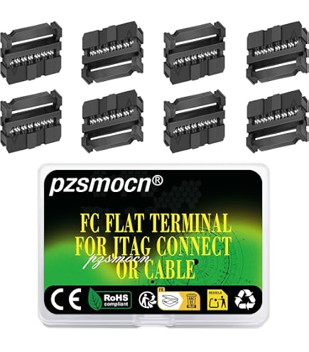 Connectors Pro 25-Pack IDC 2X5 10 Pins 2.54mm Pitch Male