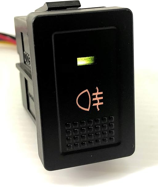 Amazon スズキ バックフォグ 専用 スイッチ プッシュタイプ 車検対応 インテリアスイッチ 車 バイク