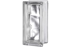 QUALITY GLASS BLOCK Seves Glass Block 4x8x3 Nubio Glass Block