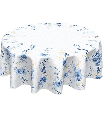 Spode Blue Room Collection ラウンドテーブルクロス Spode Blue Room Collection ラウンドテーブルクロス Amazon.com