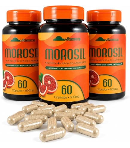 Moro HD Laranja Moro, Café verde e Cromo (60 cápsulas) | Amazon.com.br