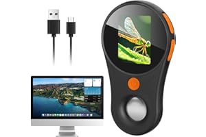 Macro Digital Microscope Fixed Focus, Portable Handheld Digital Microscope with 2.0inch IPS Color Screen 500x Magnification 2