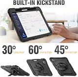 SEYMCY Case for iPad Air 5th/4th 10.9 Includes Screen Protector Shockproof 360° view 7