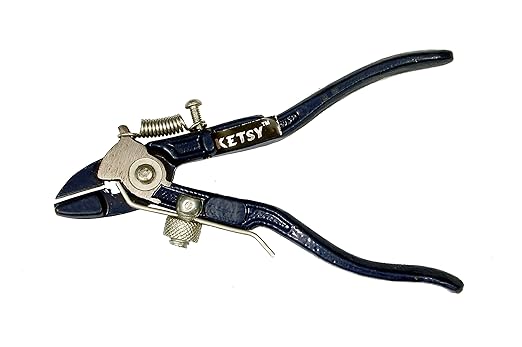 KETSY Steel Saw Set Plier (7-inch, Silver , Blue)