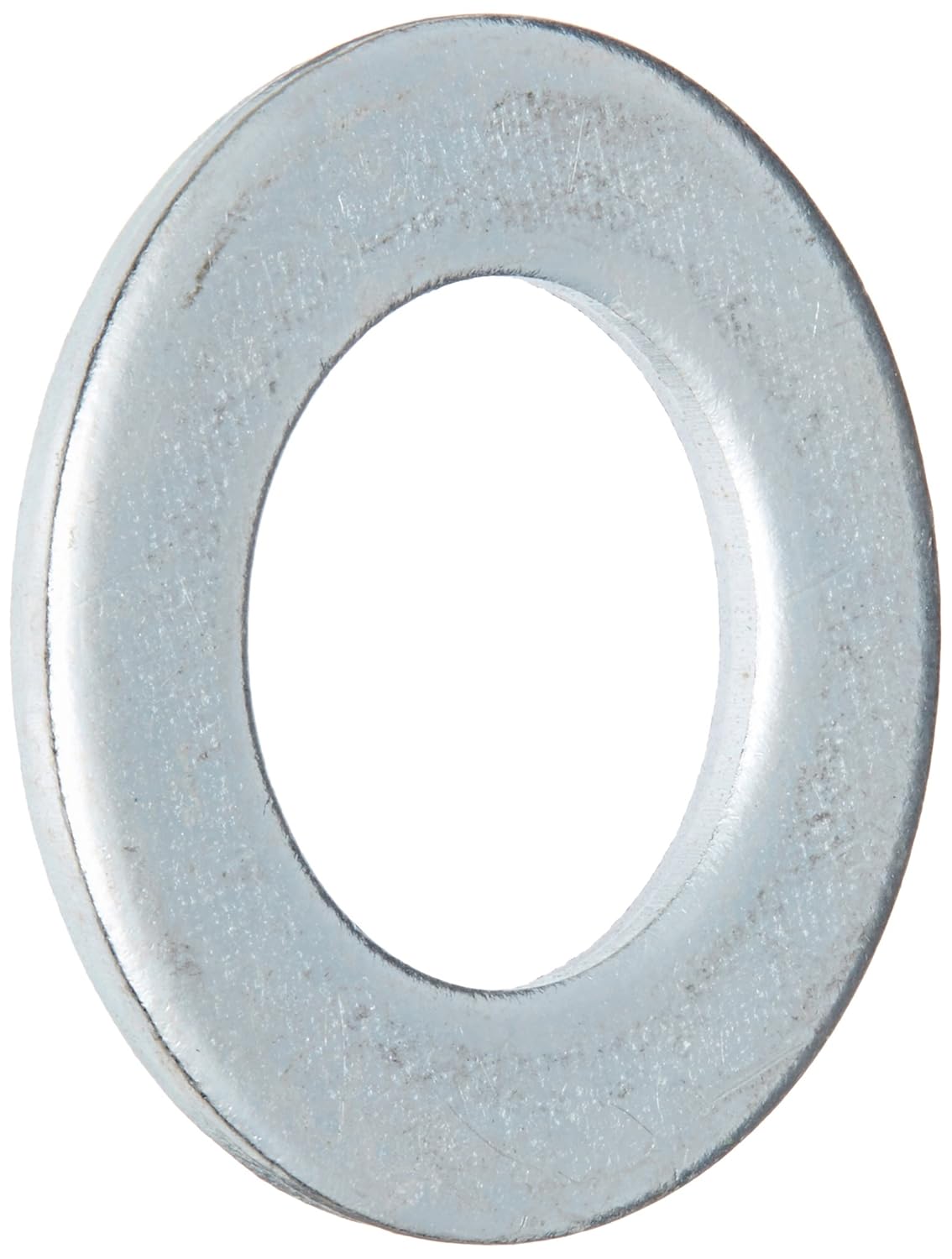 Steel Flat Washer, Zinc Plated Finish, DIN 125, Metric, M6 Screw Size