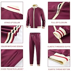 dioxoib Track Suits for Men Set 2 Piece Tracksuits
