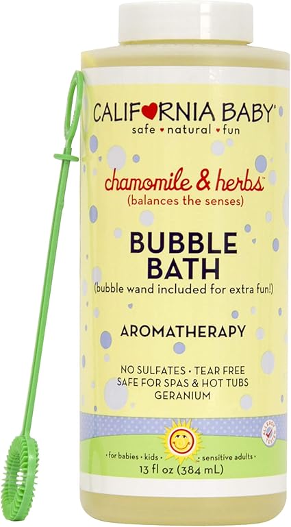 california baby bubble bath