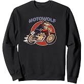 MOTOWOLF - Vintage Motorcycle Racing - Sweatshirt