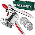 Bellemain Potato Ricer 15 oz with 3 Interchangeable Discs | Mash Potato Masher Stainless Steel, Sweet Potato Masher Kitchen T