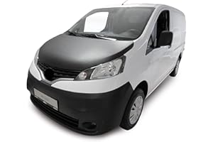 AUTO-BRA AB3-00105 FULL HOOD BRA Front End Nose Mask Compatible with Nissan NV200 EVALIA VANETTE since 2009, Chevrolet City Express since 2014 Mitsubishi Delica D:3 Bonnet Bra STONEGUARD PROTECTOR TUNING