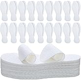 Janmercy 100 Pairs Disposable Shoe Liners Breathable Thin Insoles Replaceable Sweat Absorbing Shoe Inserts Barefoot Odor Eaters Insoles for Women Men Hiking Boot Sneaker Running